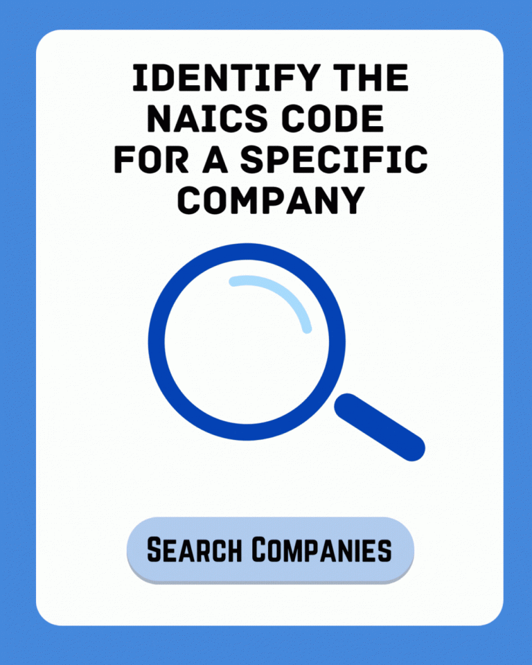 How Can I Determine The Correct NAICS Code For My Business?[using The ...